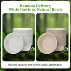 20 OZ 150 Count Disposable Compostable Paper Soup Bowls - Image 2