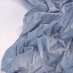 DeZerlor Dusty Blue Cheesecloth Table Runners 4 Pack Summer Boho Runners | - Image 3