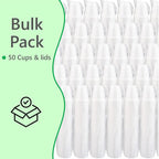 12 OZ Foam Cups for Hot & Cold Drinks. USA-Made 50-Pack - Image 5