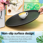 Lallisa 8 Pcs 16'' Large Restaurant Serving Trays - Image 3