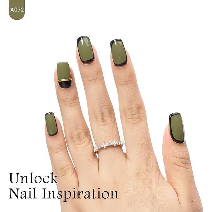 MAYCHAO 15ML Gel Nail Polish 1Pc Matcha Green Gel Polish Soak Off UV LED Nail Polish Nail Art Starter Manicure Salon DIY at Home, 0.5 OZ