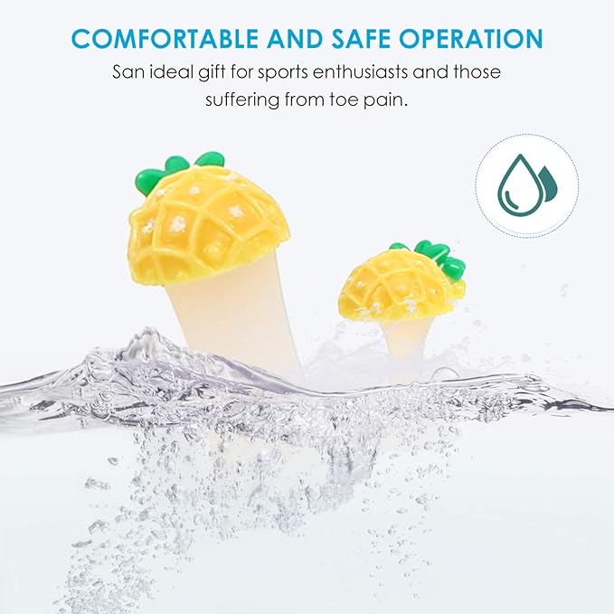 Didiseaon 24pcs Pedicure Toe Separators for Nail Care Reusable Foot Alignment Spacers and Prevents Malformation For-home Pedicure