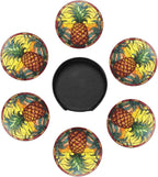 Pineapple Coasters for Drinks, Pineapple Decor Bar Drink Coasters for Coffee - Image 4