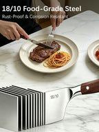 Silverware Set for 4 Classic 20 Piece Flatware Set Elegant 18/10 Stainless - Image 4
