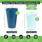 Grow Forward Premium Wheat Straw Cups - Image 3