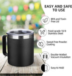 Volhoply 14oz Insulated Stainless Steel Coffee Mug - Image 4