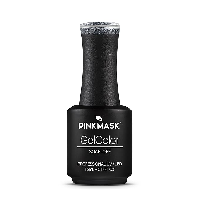 PINK MASK Gel Color Nail Polish Piantao - Tango Col. 15ml / o.5 oz - UV/LED Gel Polish, Non Wipe, Long Lasting, Soak Off Formula