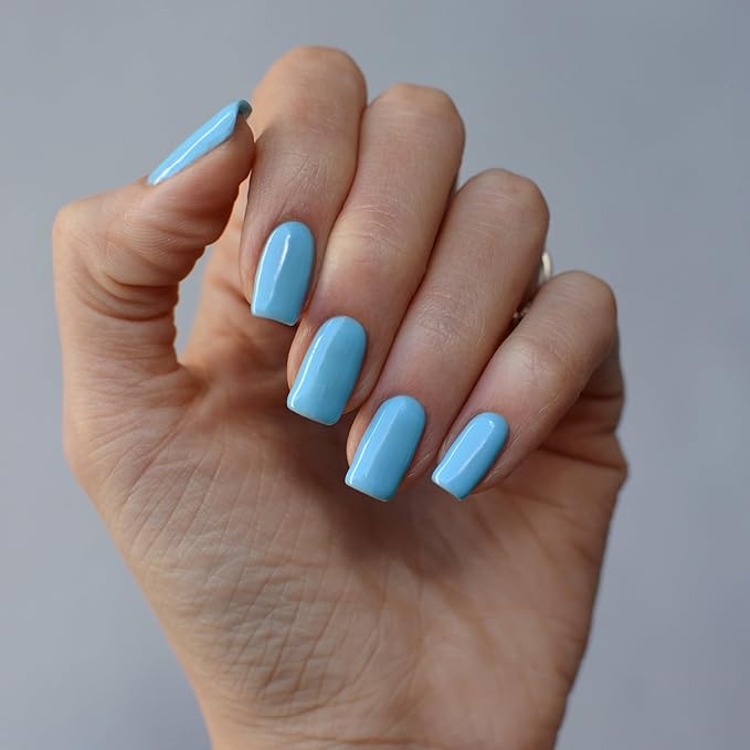 PINK MASK Gel Color Nail 15mL, Soak-Off Professional UV/LED, No-Wipe Formula, Long Lasting shine nails polishes. Gel Color - Jacques Cousteau