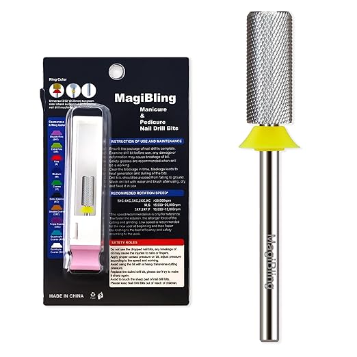 Professional Small Barrel Nail Drill Bits Flat Top, 3/32'' Safety Tungsten Carbide Bits, Two-Way Rotation, Soft and Hard Gel Removal Polishing, Tech and Beginner Bits, Extra Fine.