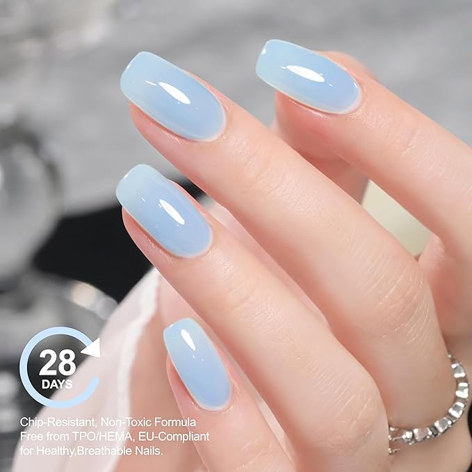 4 in 1 Builder Base Gel Polish, Hema Free Builder Base for Nail Repair, 10ml, Strengthens Damaged Thin Nails, Nail Salon at Home Long Lasting