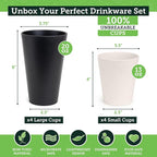 Grow Forward Premium Wheat Straw Cups - Image 3