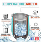 CHILLOUT LIFE 12 oz Stainless Steel Wine Tumbler - Image 5