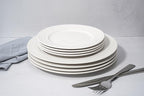New Bone China 12 Piece Dinnerware Set, Santorini Collection, Daily Use China - Image 6