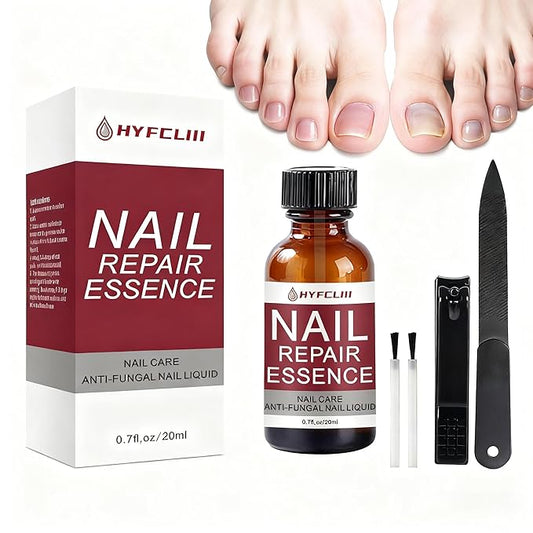 Nail Repair Essence Serum Nail Treatment Multi-Purpose Nail Repair Liquid Solution for Damaged Nails repair for Discolored Nails Ingrown Treatment Extra Strength Nail Care 0.7 Fl Oz
