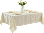 Newbridge Barcelona Luxury Damask Fabric Tablecloth, 70” Extra Wide x 168” - Image 6