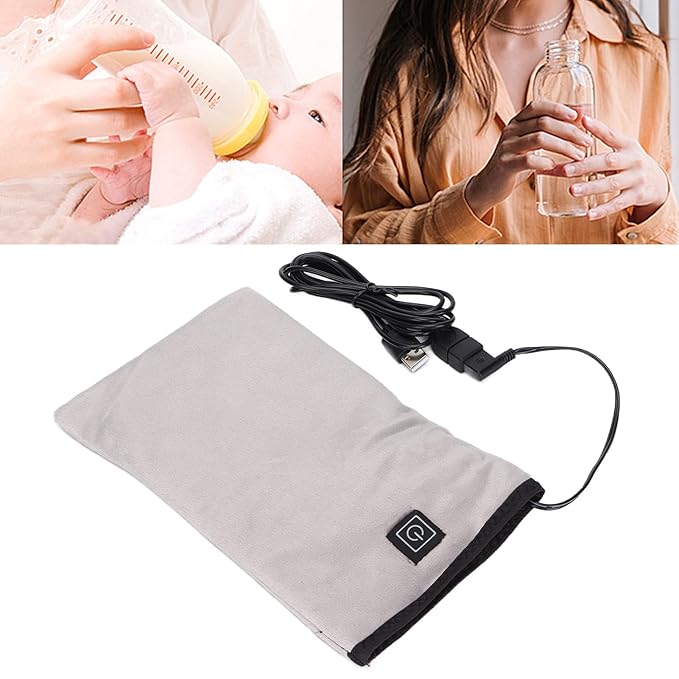 Heated Gloves,3 Settings Electric Heated Mittens Gloves for Arthritis and Hand Therapy, Hand Warmer Gloves for Spa Hand Care Women Beauty Nail Art Manicure (Grey)