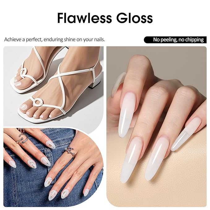 VENALISA Milky White Gel Nail Polish 1 Pcs 10ML Soak Off UV Gel Salon Manicure DIY at Home Nail Art For Girls Women