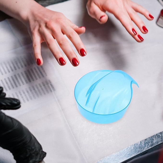 Mipcase 4pcs Nail Soaking Bowl, Nail Soak Off Bowl Acrylic Nail Remover Bowl Hand Soaking Bowl for Nail Salon