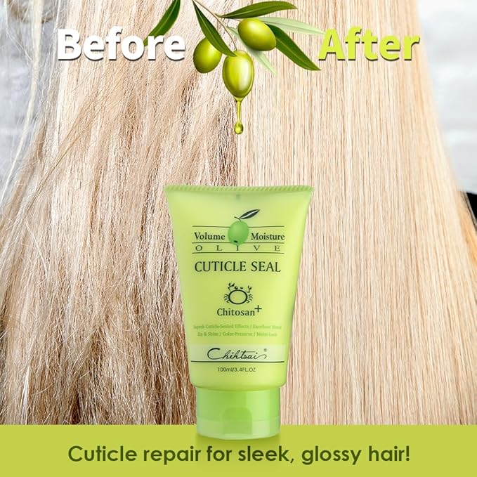 Chihtsai Volume Moisture Olive Cuticle Seal 3.4oz/100ml