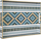 Bohemian Blue Serving Trays, Rectangular Serving Tray by MAONAME