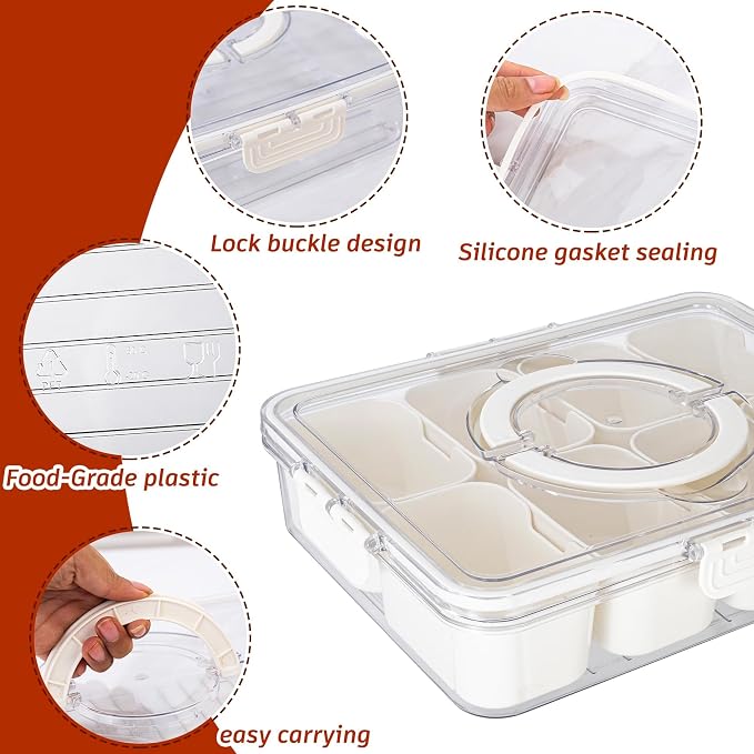 Dingerjar Divided Serving Tray - Image 7