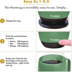 Nextmug - Temperature-Controlled, Self-Heating Coffee Mug | – No App, - Image 4