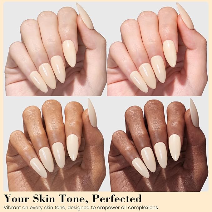 18 ML HEMA and TPO Free Jelly Nude Gel Nail Polish, Pastel Yellow One Step Gel Nail Polish 3-in-1,Translucent Color Soak Off U V Gel for Nail Art Salon & Home DIY Manicures