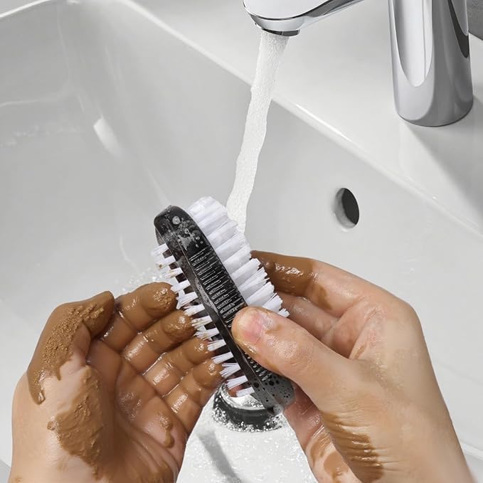 4pcs Nail Brush for Cleaning Fingernails, Nail Brushes for Cleaning, Two Sided Nails Scrubber Brush for Men Women Fingernail Clean Up Brushes