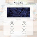 1 Pack Navy Blue Cheesecloth Table Runner 35x120 Inch 10Ft Rustic Gauze Cheese - Image 4