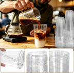 50 Pack 20OZ Clear Plastic Cups - Image 3