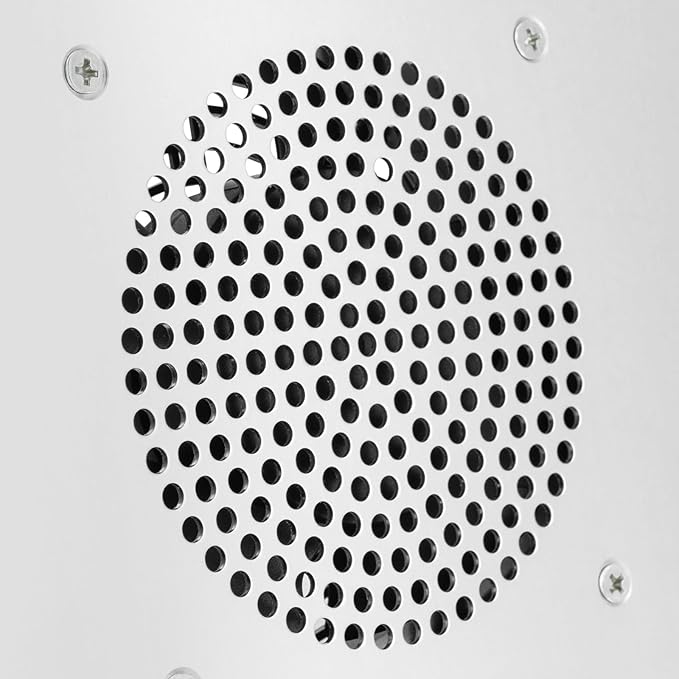 Desktop Nail Dust Collector Nail Dust Collector for Nail Salon or Home DIY Manicure (Silvery White)