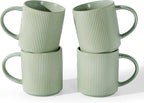 famiware Coffee Mug Set for 4, Star 16 oz Catering Mugs Cup Set by Famiware