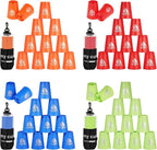 yeesport 48 Sport Stacking Cups Red/Blue/Green/Orange by yeesport