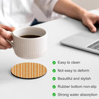 Bohemia Coasters Set of 4, Absorbent Coasters - Image 4