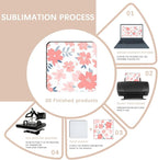 50 PCS Sublimation Coasters Blanks Bulk, 4x4 Inch Square Blank Cup Mat Rubber - Image 6