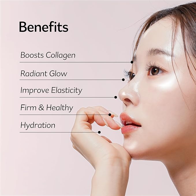 PESTLO Baby Collagen Glow Mask - Korean Peel Off Facial Mask Infused with Reallagen/T3 Vegan Collagen, Aginon, Volufiline for Hydrating, Firming, Glow, Glass Skin | Optional Overnight Use, 1.69 fl.oz