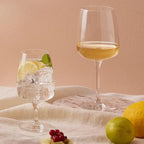 Krosno - Stemmed Tulip Water Glasses, 11.2 oz, Ideal Goblets - Image 7