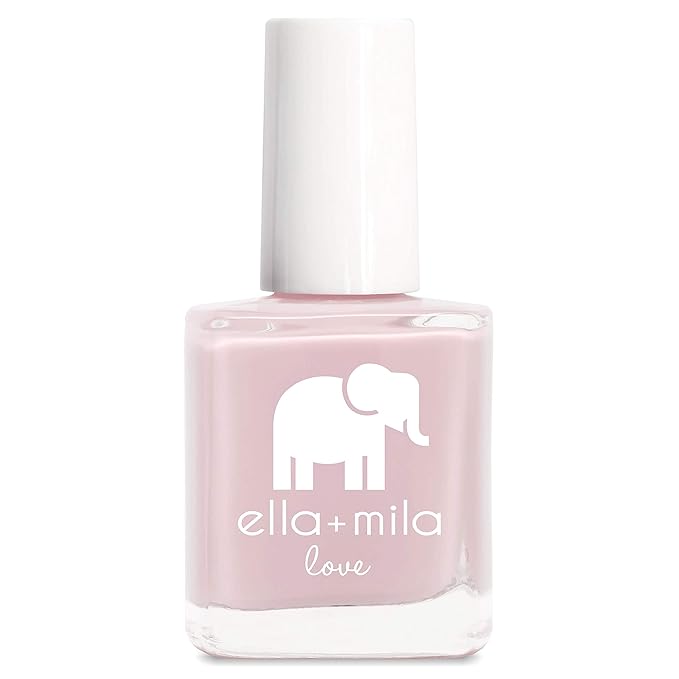 ella+mila Professional, Quick Dry, Long-Lasting & Chip-Resistant Pink Nail Polishes (Honeymoon Bliss - 0.45 fl oz)