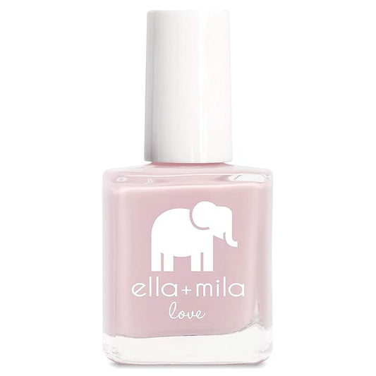 ella+mila Professional, Quick Dry, Long-Lasting & Chip-Resistant Pink Nail Polishes (Honeymoon Bliss - 0.45 fl oz)