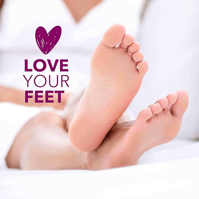 Gel Spa Moisturizing Socks - 1 Pair Spa Socks Infused with Essential Oils to Soften Skin & Lock in Moisture | Non-Slip Grip Gel Socks for Dry, Cracked Feet
