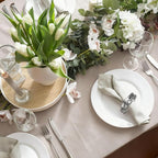 Set of 6 Heavy Crystal Glass Napkin Rings, Bridal Shower, Engagement Party & - Image 6