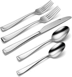Oneida Moda 65-Piece 18/10 Stainless Steel Silverware Set - Image 3
