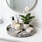 Round Serving Tray with Handles - Image 3