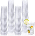Vplus 150 Pack 12 OZ Clear Disposable Plastic Drinking Cups by Vplus