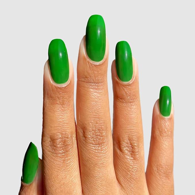 Cirque Colors Kelly Jelly - Green Jelly Nail Polish - 0.37 Fl Oz (11 mL) - Vegan & Cruelty-Free