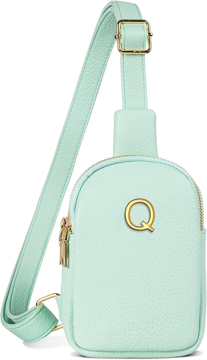 Gifts for 6 7 8 9 10 11 12 13 14 15 16 Years Old Girls, Initial Cell Phone Purse, Birthday Gifts, Small Cross Body Bag for Woman Teen Girls, Travel Crossbody Bags, Lightweight Daily Essentials