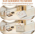 Reversible Napkin Holder for Table Gold | 2-in-1 Gold Metal Cocktail Napkin - Image 4