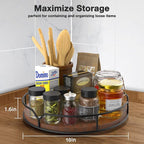 Lazy Susan Turntable Organizer - Image 2