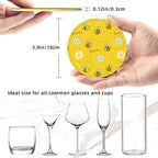 6 Pcs Leather Coasters for Drinks - Image 8