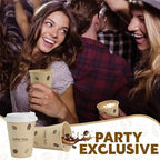 12 OZ 25 Pack Disposable Cups Paper Coffee Cups - Image 8